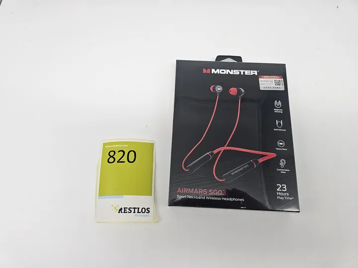 Monster Airmars SG03 Bluetooth Sport Kopfhörer